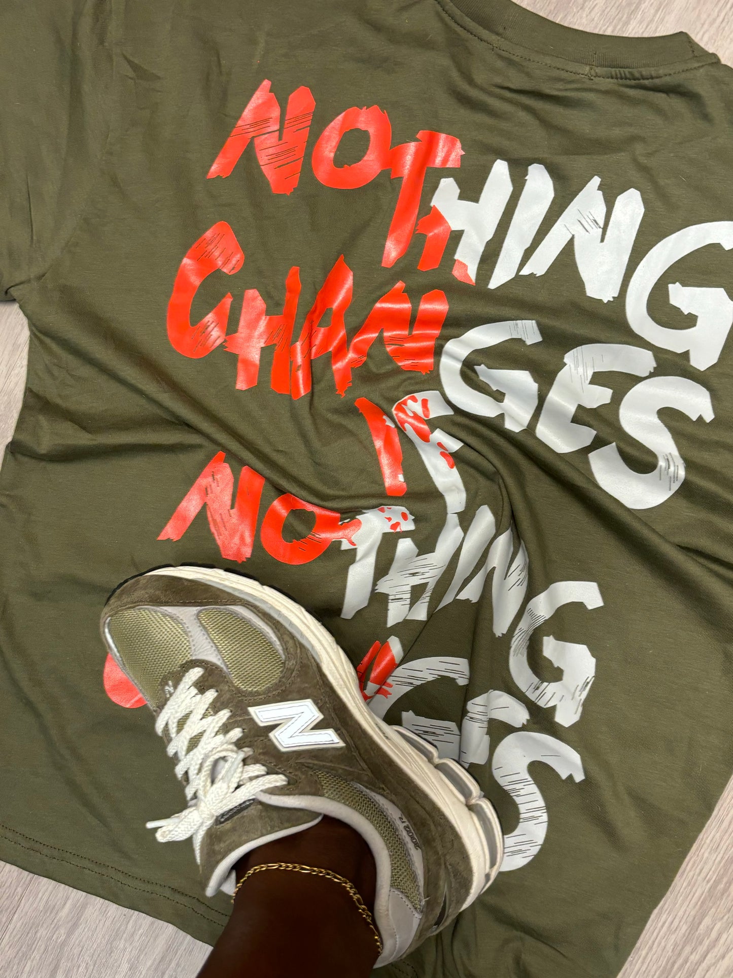 Nothing Changes if Nothing Changes T Shirt
