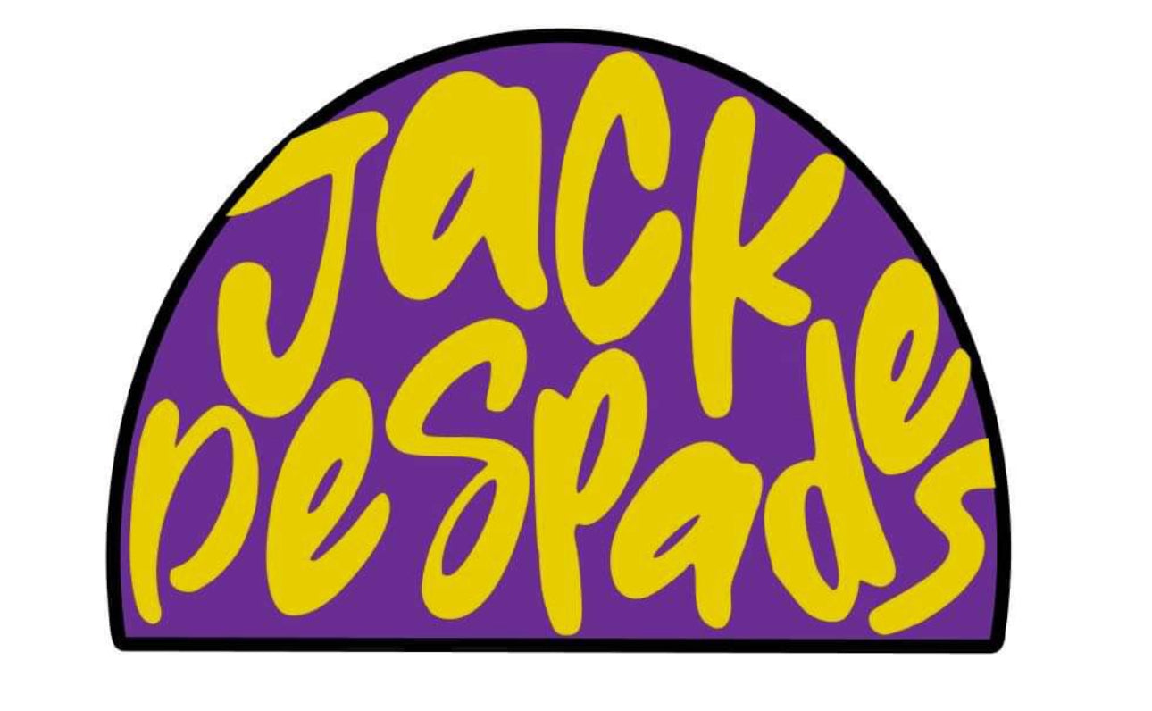 Yellow/Purple JackDeSpades Beanie