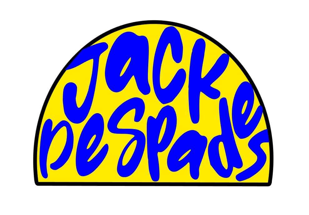 Blue/Gold JackDeSpades Beanie