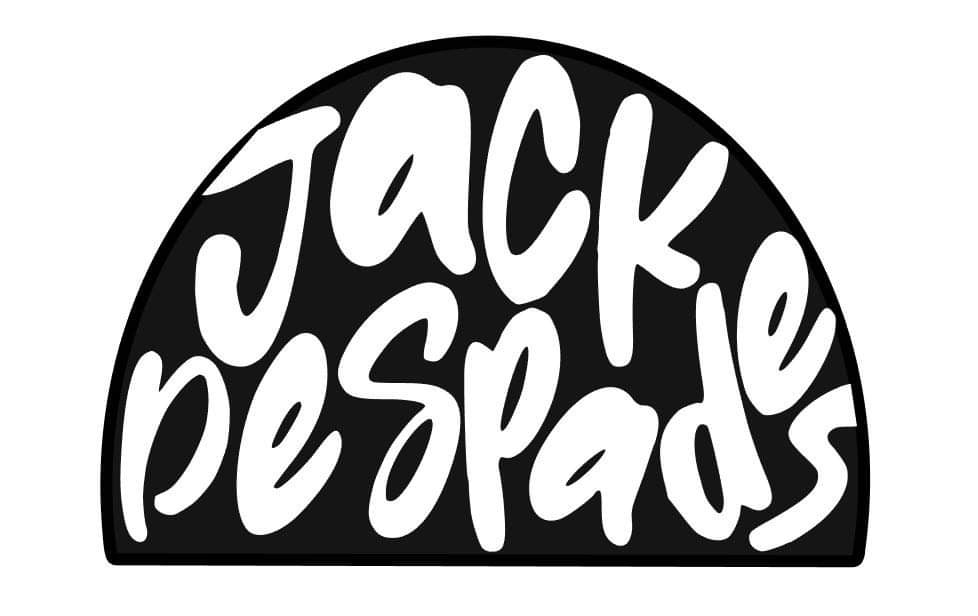 White/Black JackDeSpades Beanie