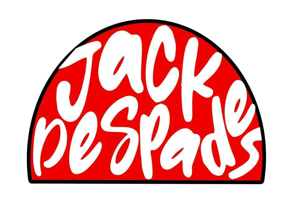 White/Red JackDeSpades Beanie