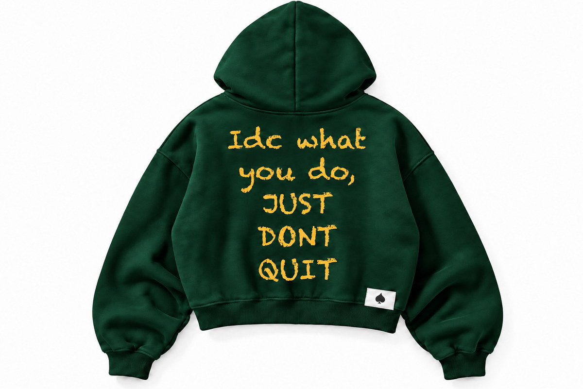 FOKUS Ft Don't Quit Hoodie (PRE-ORDER) Please Read Disclaimer