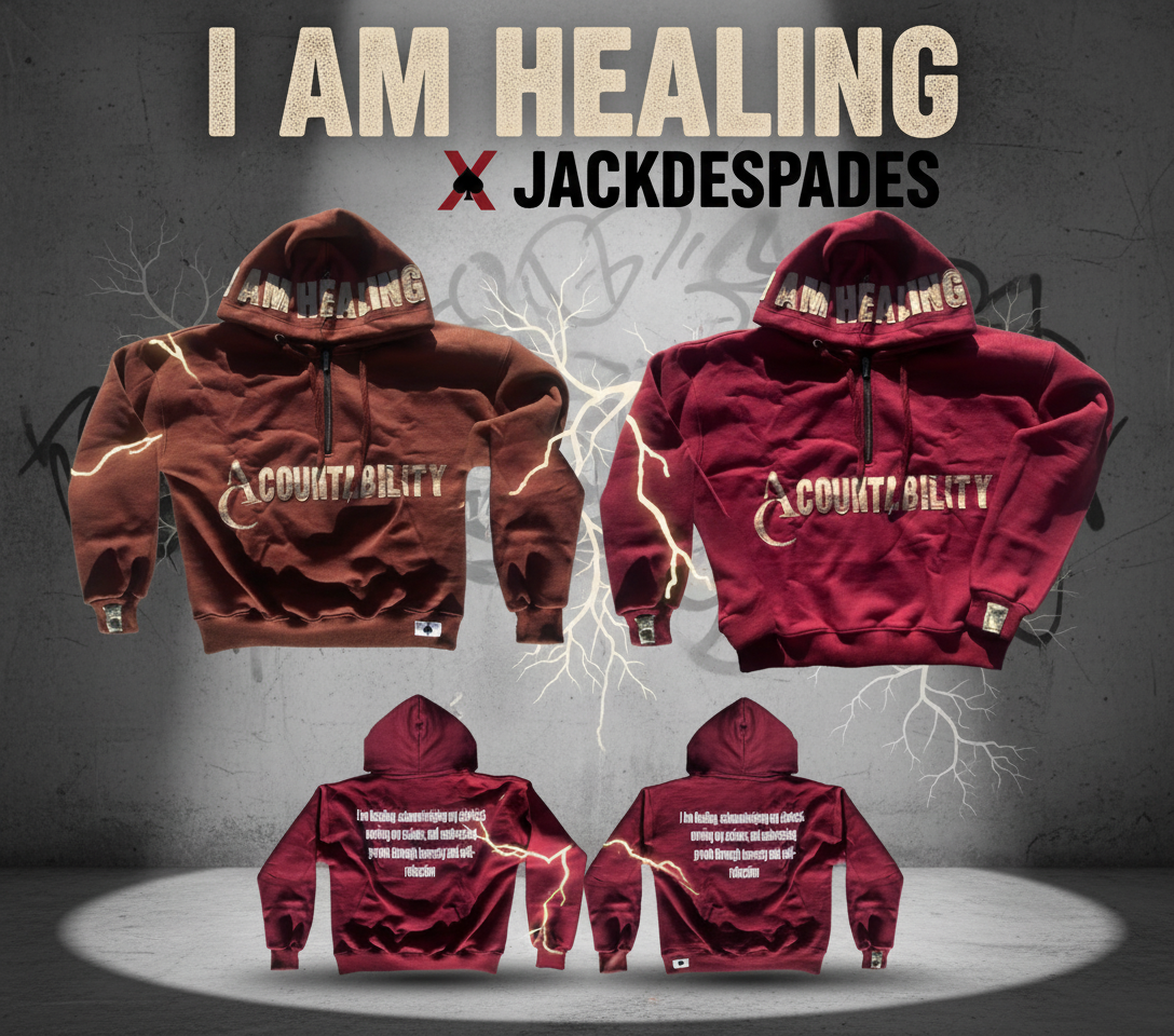 I AM HEALING X JACKDESPADES HOODIE Banner